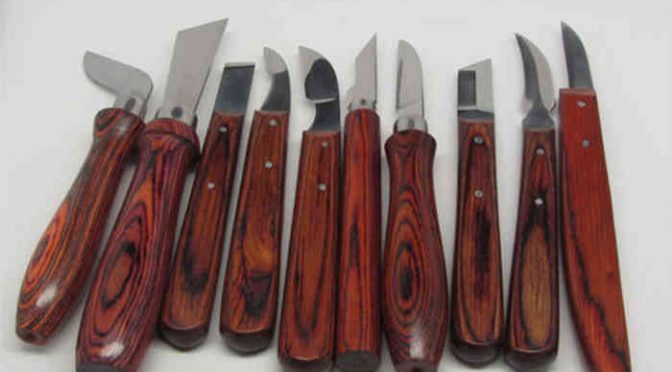 chip carving knives